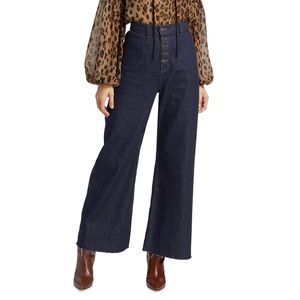 Veronica Beard Grant Wide Leg Jeans sz 26